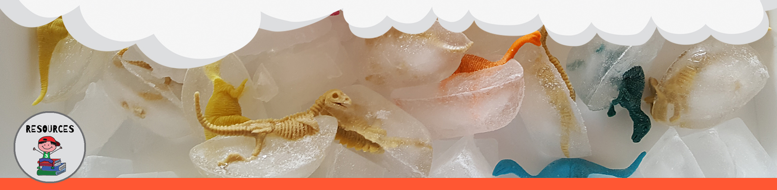 dinosaurs in ice